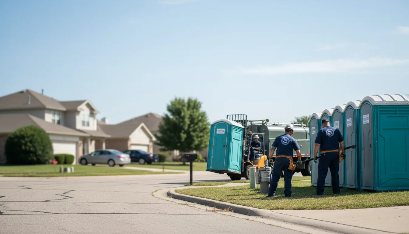 Porta Potty Rental in Mesa, WA near me